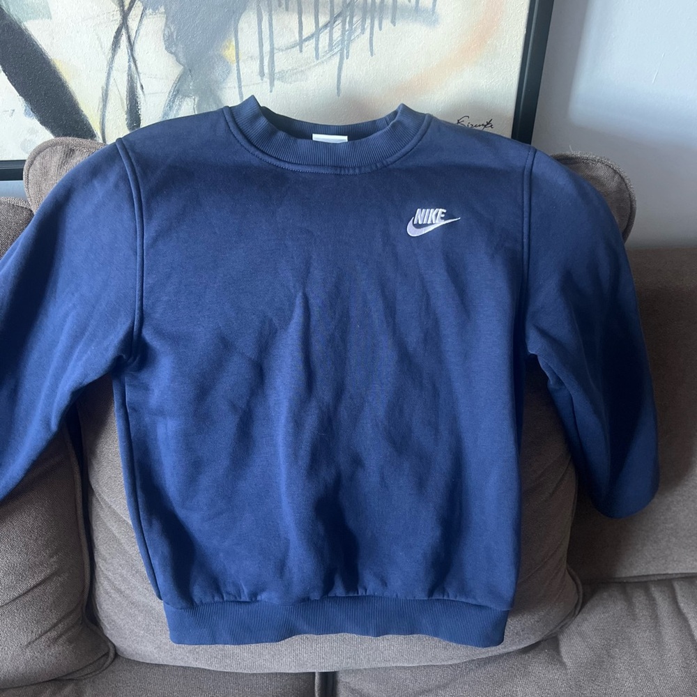 Nike kids Navy sweatshirt